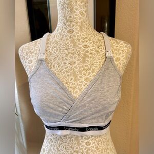 Bravado Nursing Bra
Grey/White/Black
Size 34/C